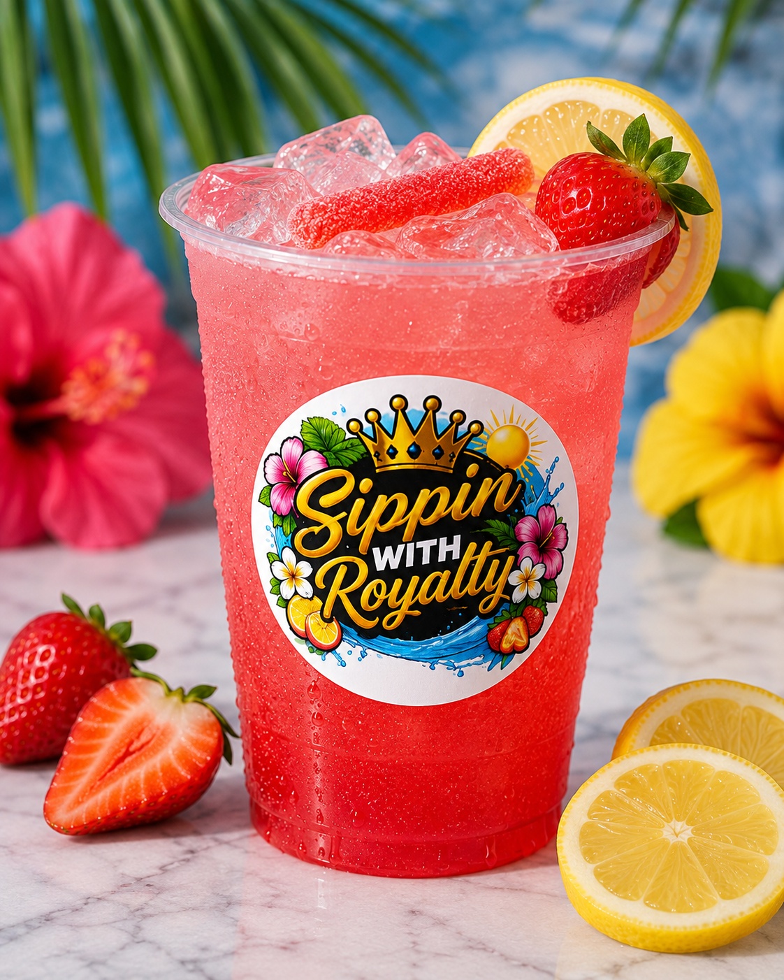 Strawberry Lemon Drop